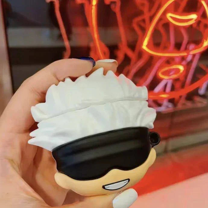 Transform Your AirPods with Anime-Themed Silicone Earphone Cases – Demon Slayer & Kamado Nezuko Designs - Home Kartz