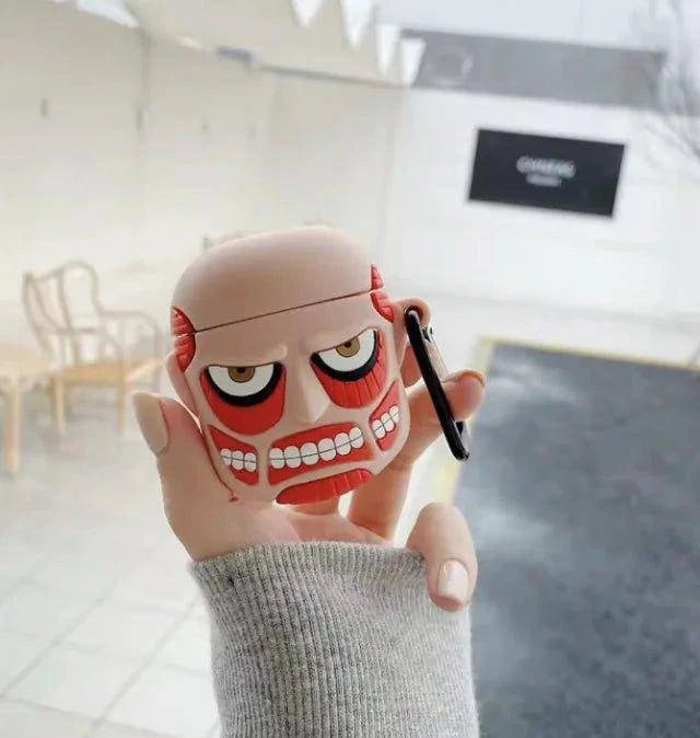 Transform Your AirPods with Anime-Themed Silicone Earphone Cases – Demon Slayer & Kamado Nezuko Designs - Home Kartz