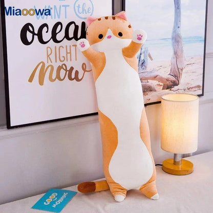 Snuggle in Style with Cute Cat Pillow Plush Toys - Home Kartz