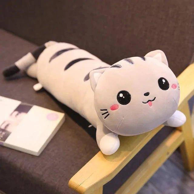 Snuggle in Style with Cute Cat Pillow Plush Toys - Home Kartz