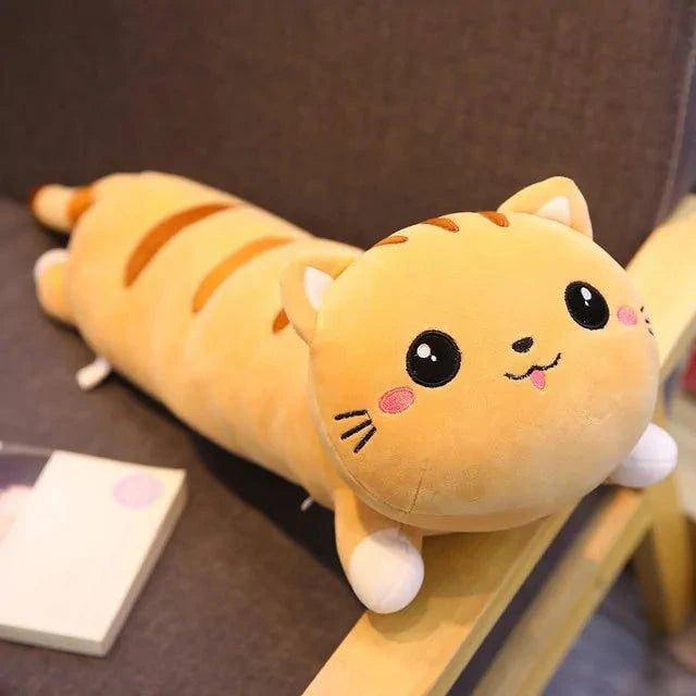 Snuggle in Style with Cute Cat Pillow Plush Toys - Home Kartz