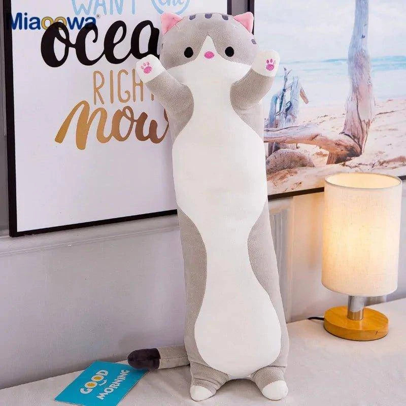 Snuggle in Style with Cute Cat Pillow Plush Toys - Home Kartz
