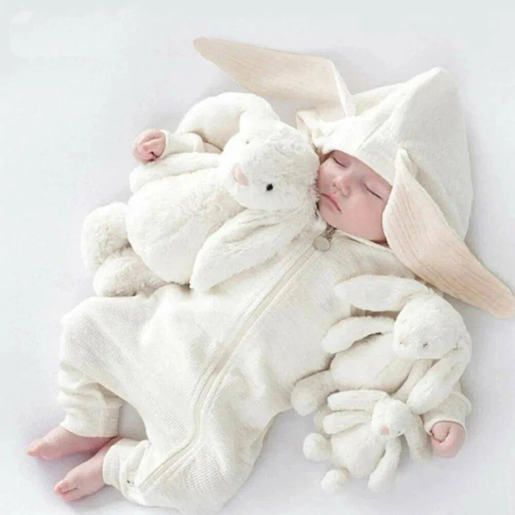 🐰 Dress Your Baby in Adorable Comfort with Our Warm Bunny Romper! 🐰 - Home Kartz