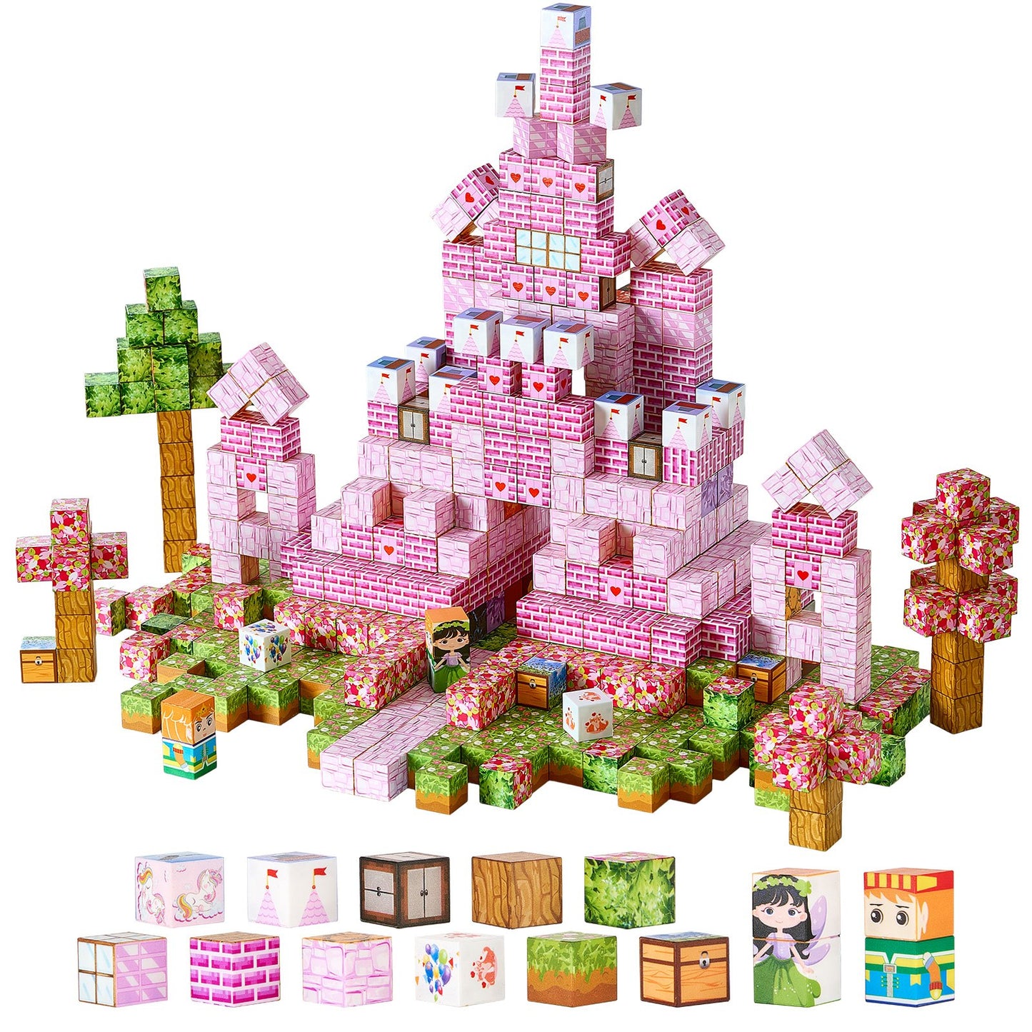 🏰 Build a Fairy Tale That Doesn't Fall Apart. The Neodymium-Strength Princess Castle Set Designed to Stay Up Until She Decides to Take It Down