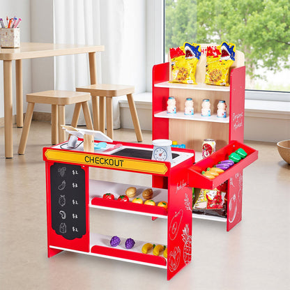 Interactive Kids Grocery Store Playset
