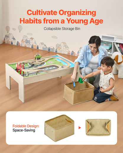 The Reversible 84-Piece Master Set That Grows From a Railway Adventure to a Homework Station in Seconds