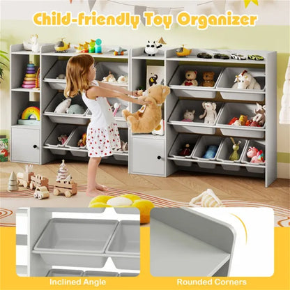 The Montessori System That Cleans Itself. A Tip-Proof, 3-in-1 Organizer Designed to Teach Your Child Independence (So You Don't Have To)