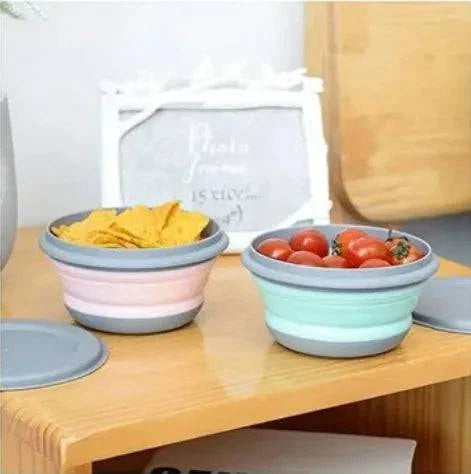 Collapsible Food Storage Containers – Space-Saving, Airtight Storage for Freshness and Organization - Home Kartz