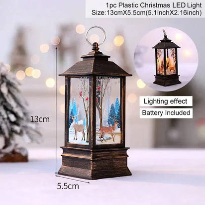 Illuminate Your Home with Christmas Lantern Light – Warm Festive LED Holiday Décor - Home Kartz