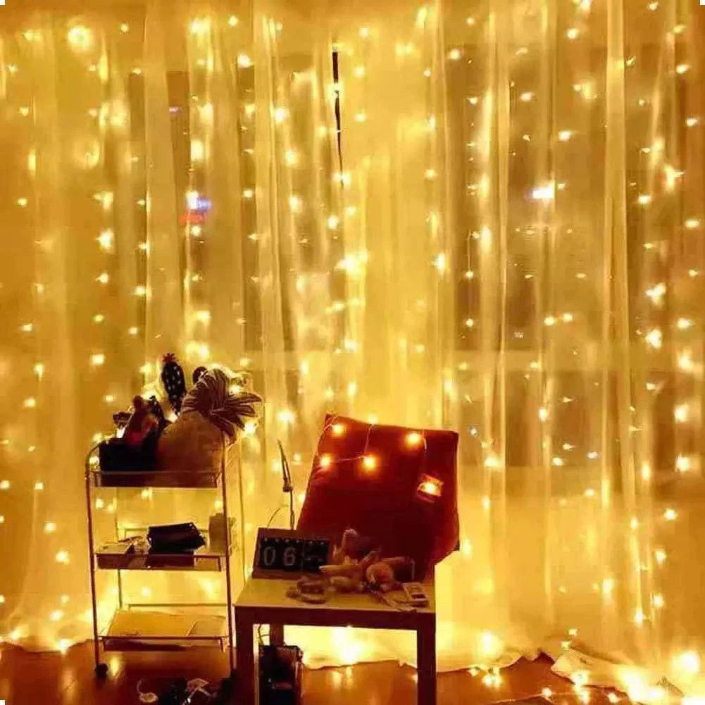 LED Curtain Lights – Transform Your Space with Magical, Festive Lighting ✨🎄 - Home Kartz