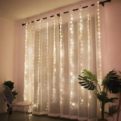 LED Curtain Lights – Transform Your Space with Magical, Festive Lighting ✨🎄 - Home Kartz