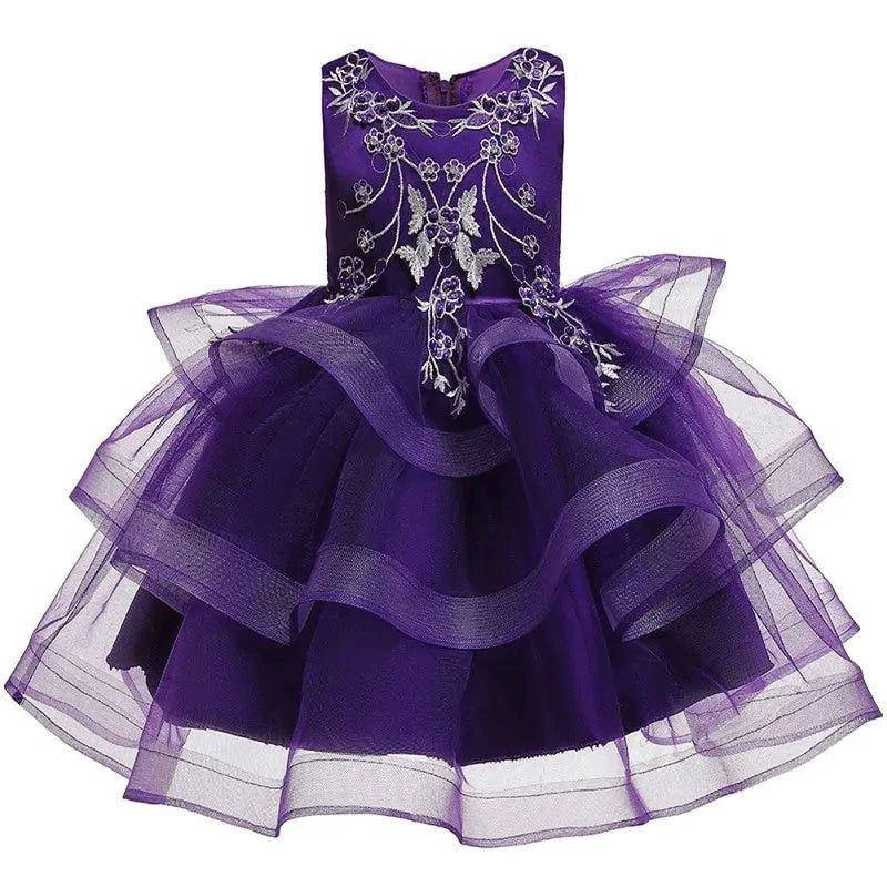Shine Bright: Elegant Dance Dress for Young Performers - Home Kartz