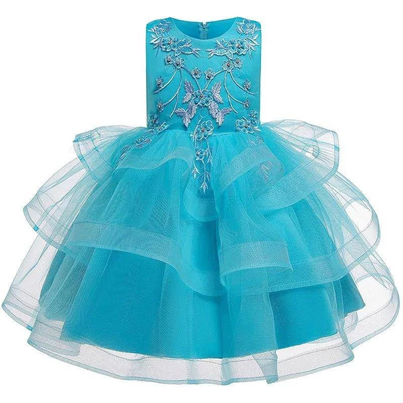 Shine Bright: Elegant Dance Dress for Young Performers - Home Kartz