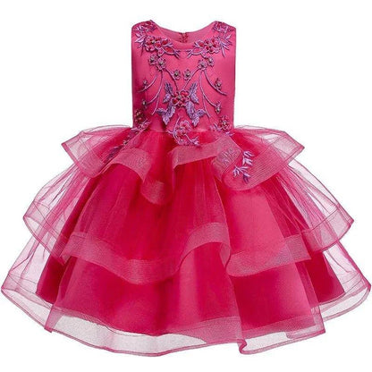 Shine Bright: Elegant Dance Dress for Young Performers - Home Kartz