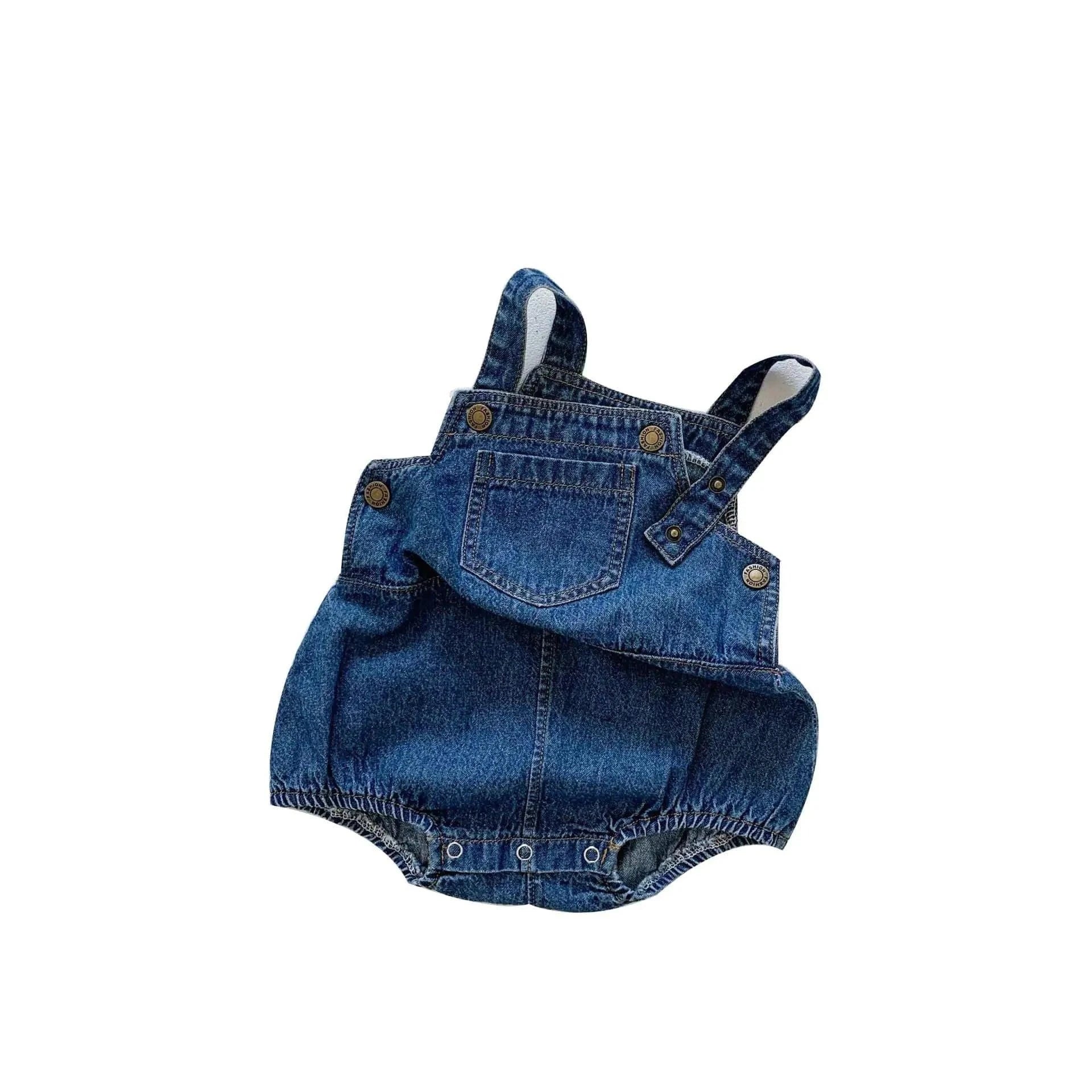 Stylish Denim Baby Overalls and T-Shirts: Perfect for Any Occasion! - Home Kartz