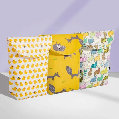 Washable Reusable Baby Cloth Diaper Bag | Convenient, Durable & Perfect for On-the-Go Moms 🍼 - Home Kartz