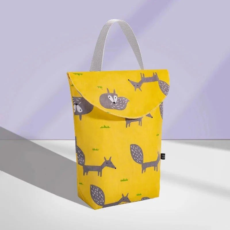 Washable Reusable Baby Cloth Diaper Bag | Convenient, Durable & Perfect for On-the-Go Moms 🍼 - Home Kartz