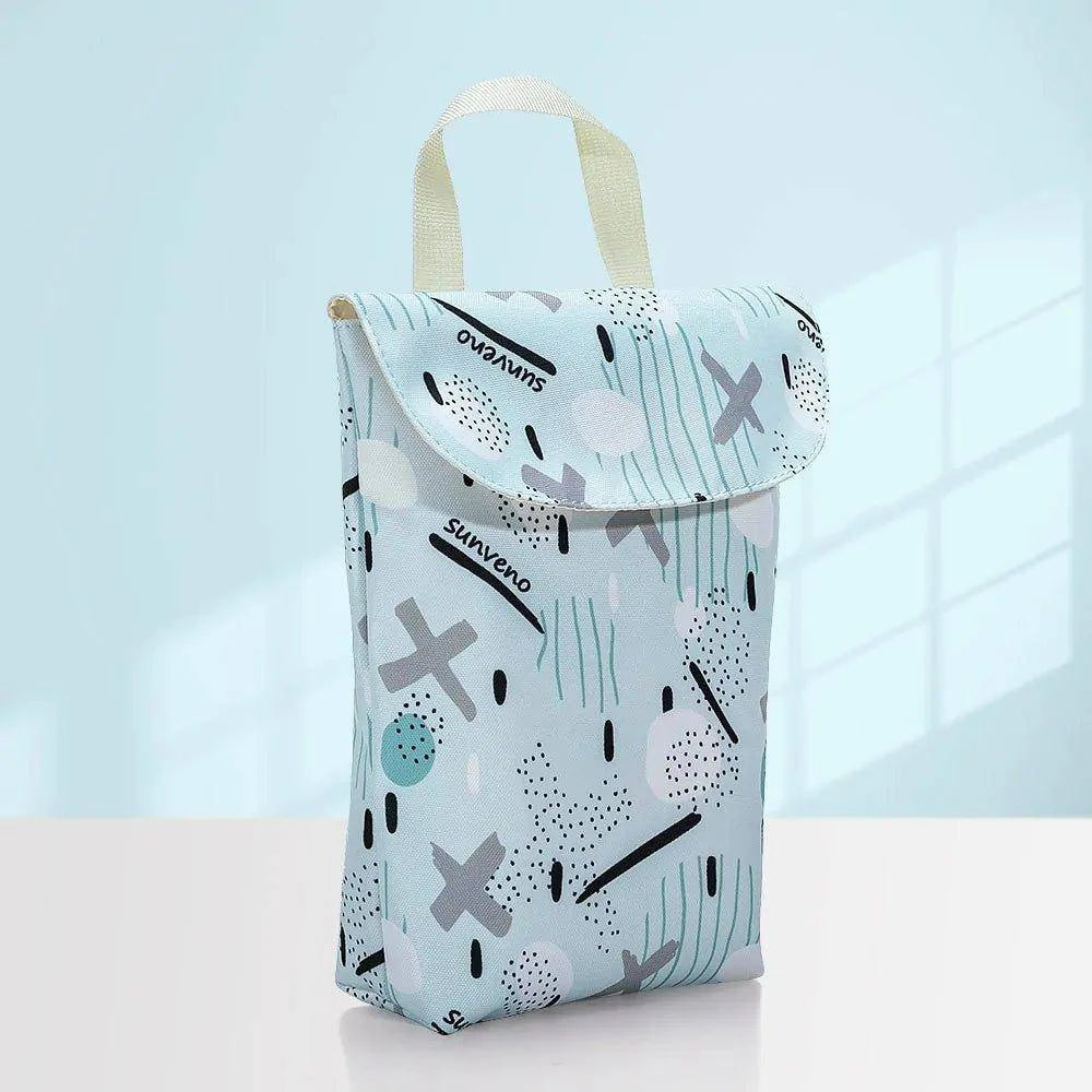 Washable Reusable Baby Cloth Diaper Bag | Convenient, Durable & Perfect for On-the-Go Moms 🍼 - Home Kartz