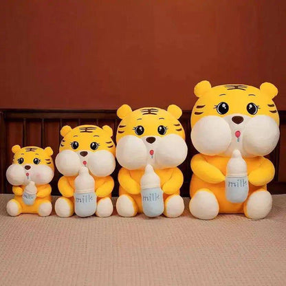 🐯 Unleash the Cuteness: The Tiger Plush Toy: Your New Best Cuddle Buddy! 💖 - Home Kartz