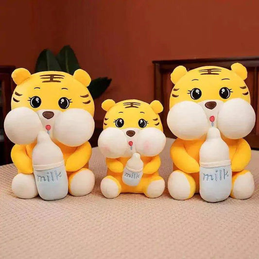 🐯 Unleash the Cuteness: The Tiger Plush Toy: Your New Best Cuddle Buddy! 💖 - Home Kartz