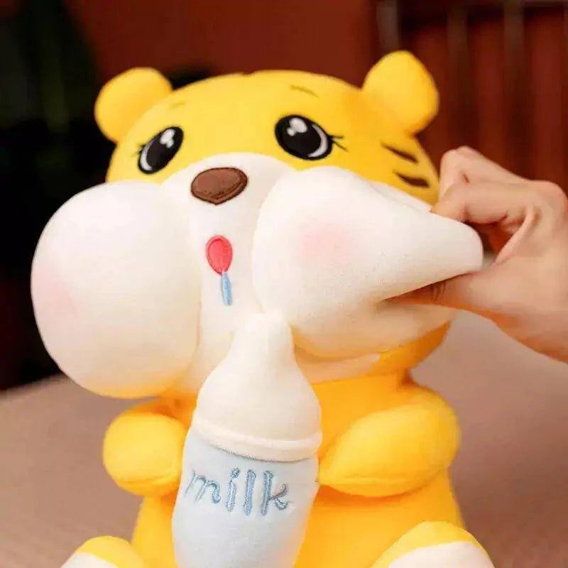 🐯 Unleash the Cuteness: The Tiger Plush Toy: Your New Best Cuddle Buddy! 💖 - Home Kartz