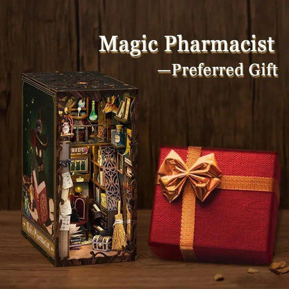 Unlock the Magic Within: DIY Book Nook Kit – Create Your Enchanted Miniature World - Home Kartz