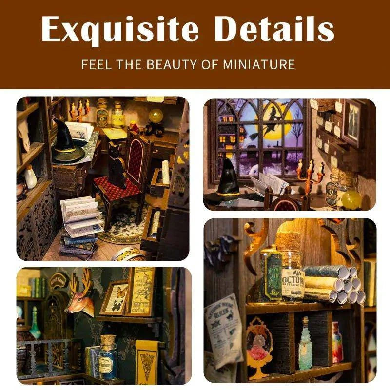 Unlock the Magic Within: DIY Book Nook Kit – Create Your Enchanted Miniature World - Home Kartz