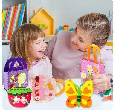 DIY Kids Sewing Kit – Fun and Educational Preschool Craft Toy for Beginners - Home Kartz