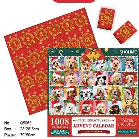 Unveil Holiday Magic with Our Christmas Advent Puzzle – 24 Days of Festive Fun - Home Kartz