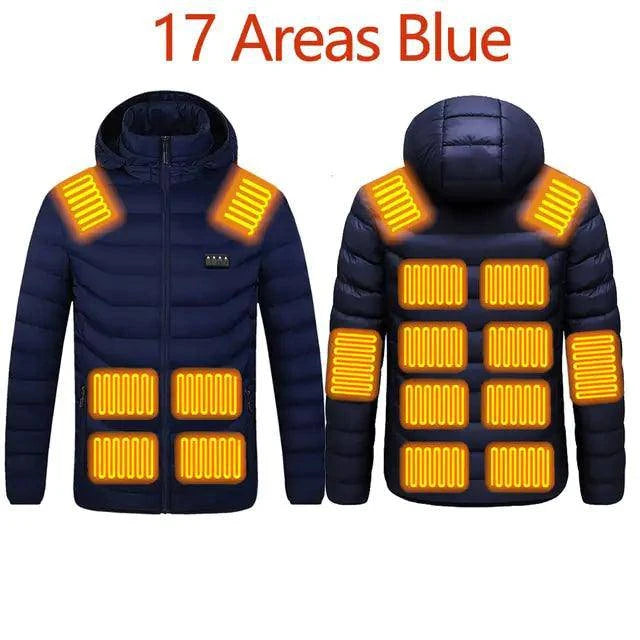 🔥 Hooded Heated Jackets | Stay Warm & Dry in Any Weather 🌧️ - Home Kartz