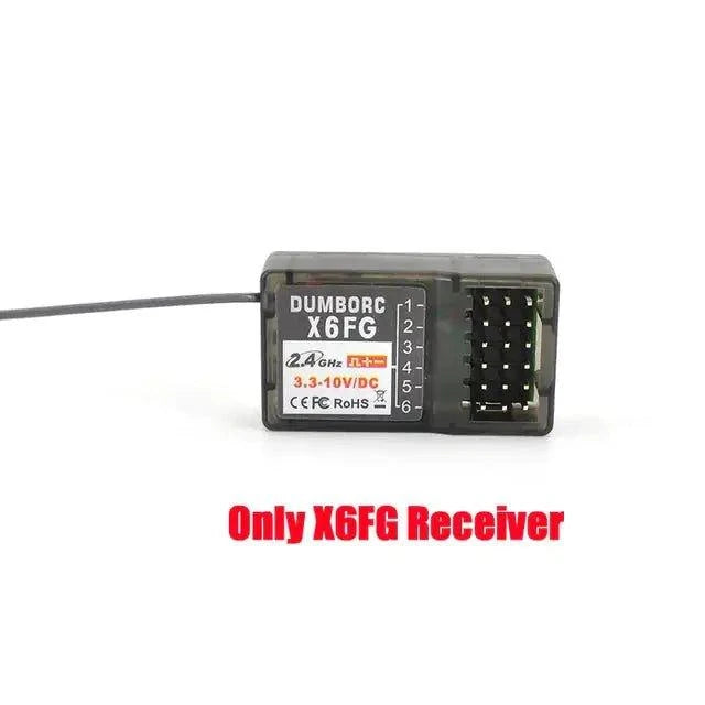 Experience Precision Control with DumboRC X6 RC Transmitter and Gyro Receiver - Home Kartz