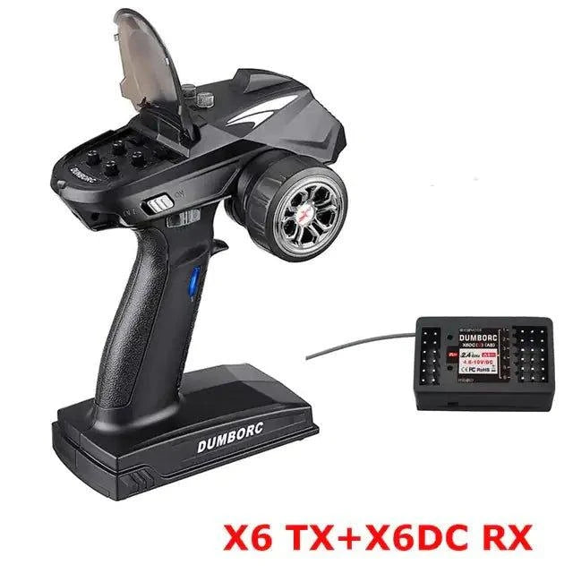 Experience Precision Control with DumboRC X6 RC Transmitter and Gyro Receiver - Home Kartz