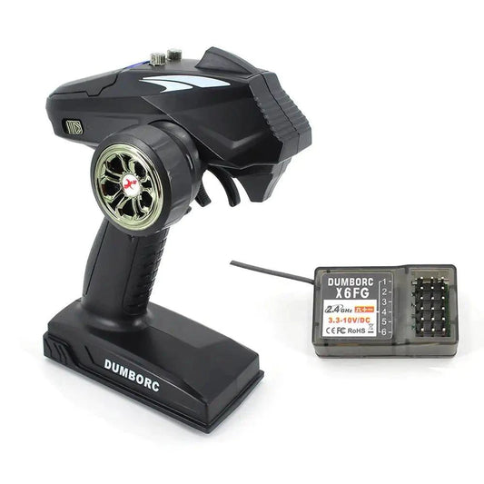 Experience Precision Control with DumboRC X6 RC Transmitter and Gyro Receiver - Home Kartz