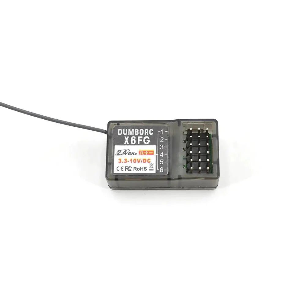 Experience Precision Control with DumboRC X6 RC Transmitter and Gyro Receiver - Home Kartz