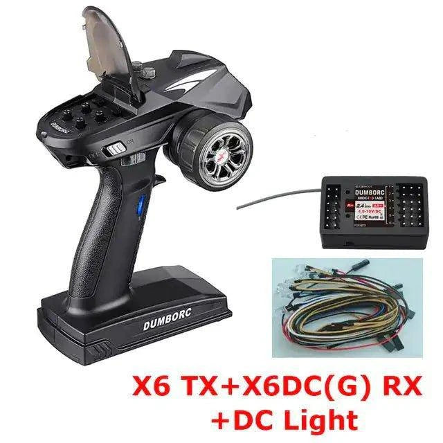Experience Precision Control with DumboRC X6 RC Transmitter and Gyro Receiver - Home Kartz