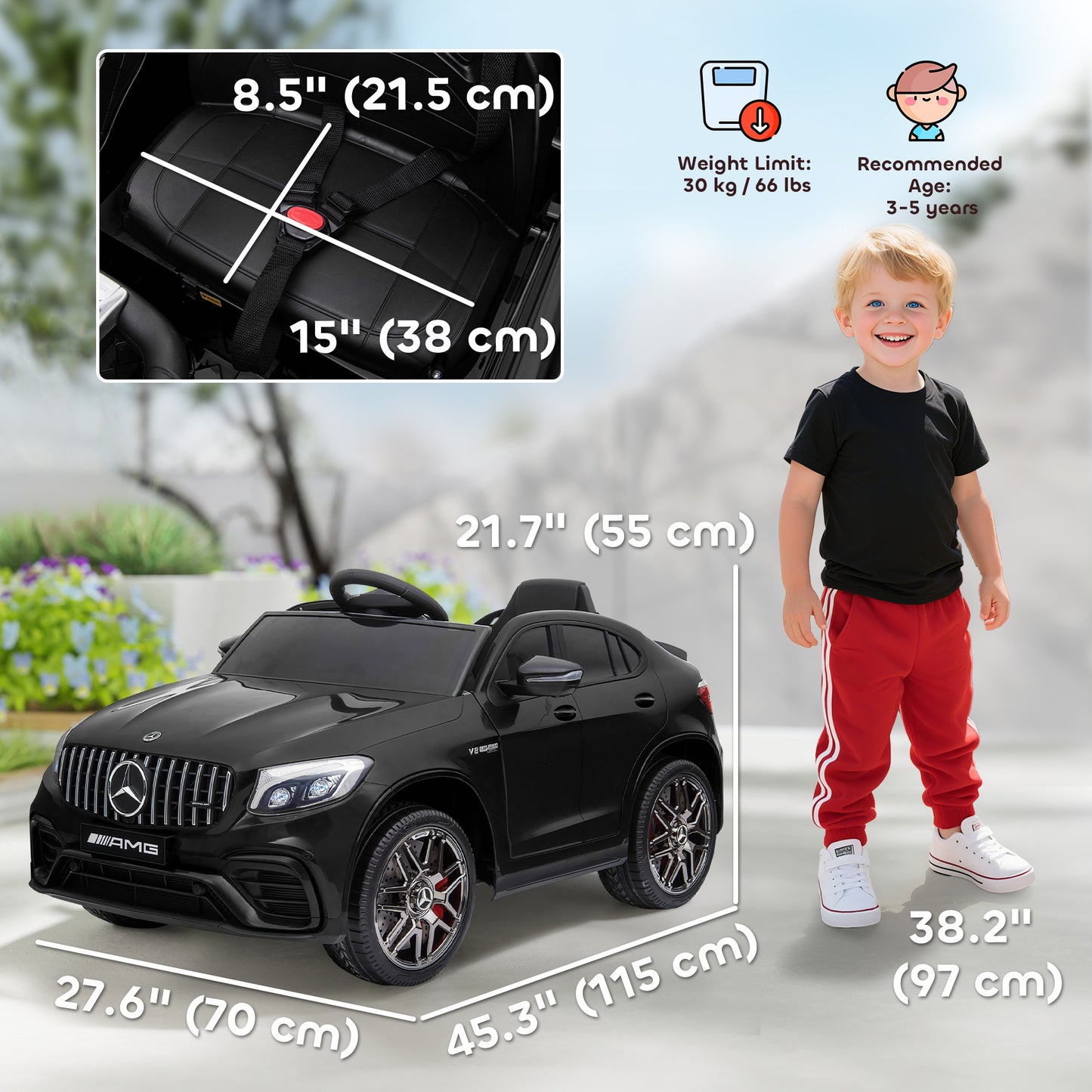 Give Them Their First 'Real Car' Moment. The Licensed Mercedes-Benz AMG That Turns Backyard Play Into a Core Childhood Memory