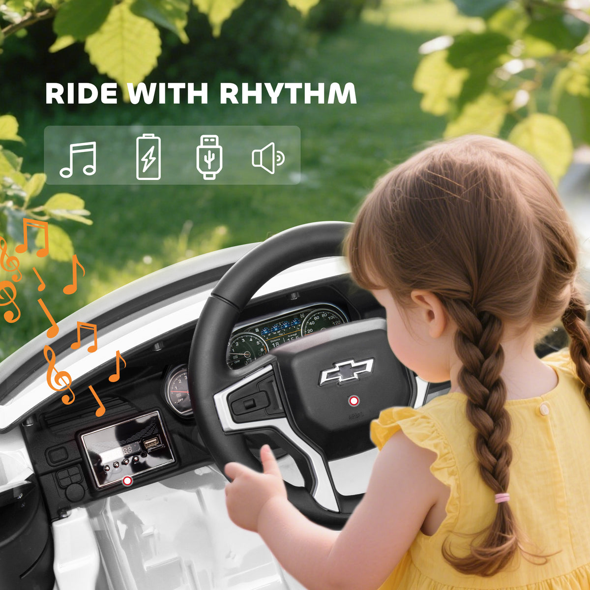 12V Electric Ride-On Car with Parental Remote