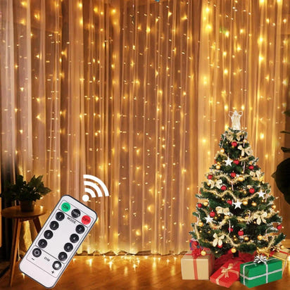 LED Curtain Lights – Transform Your Space with Magical, Festive Lighting ✨🎄 - Home Kartz