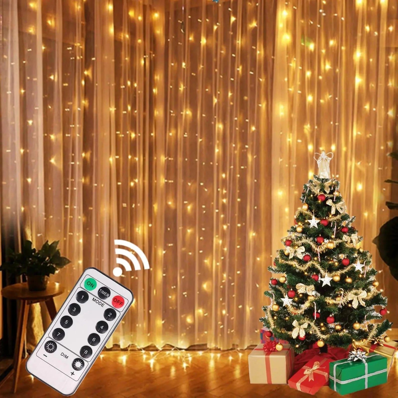 LED Curtain Lights – Transform Your Space with Magical, Festive Lighting ✨🎄 - Home Kartz
