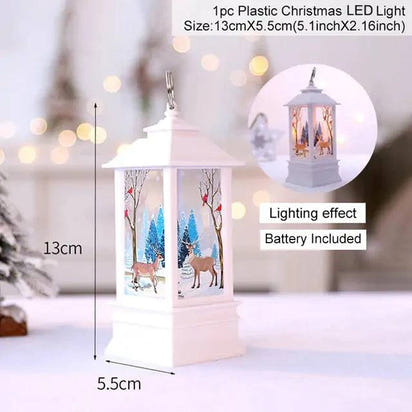 Illuminate Your Home with Christmas Lantern Light – Warm Festive LED Holiday Décor - Home Kartz