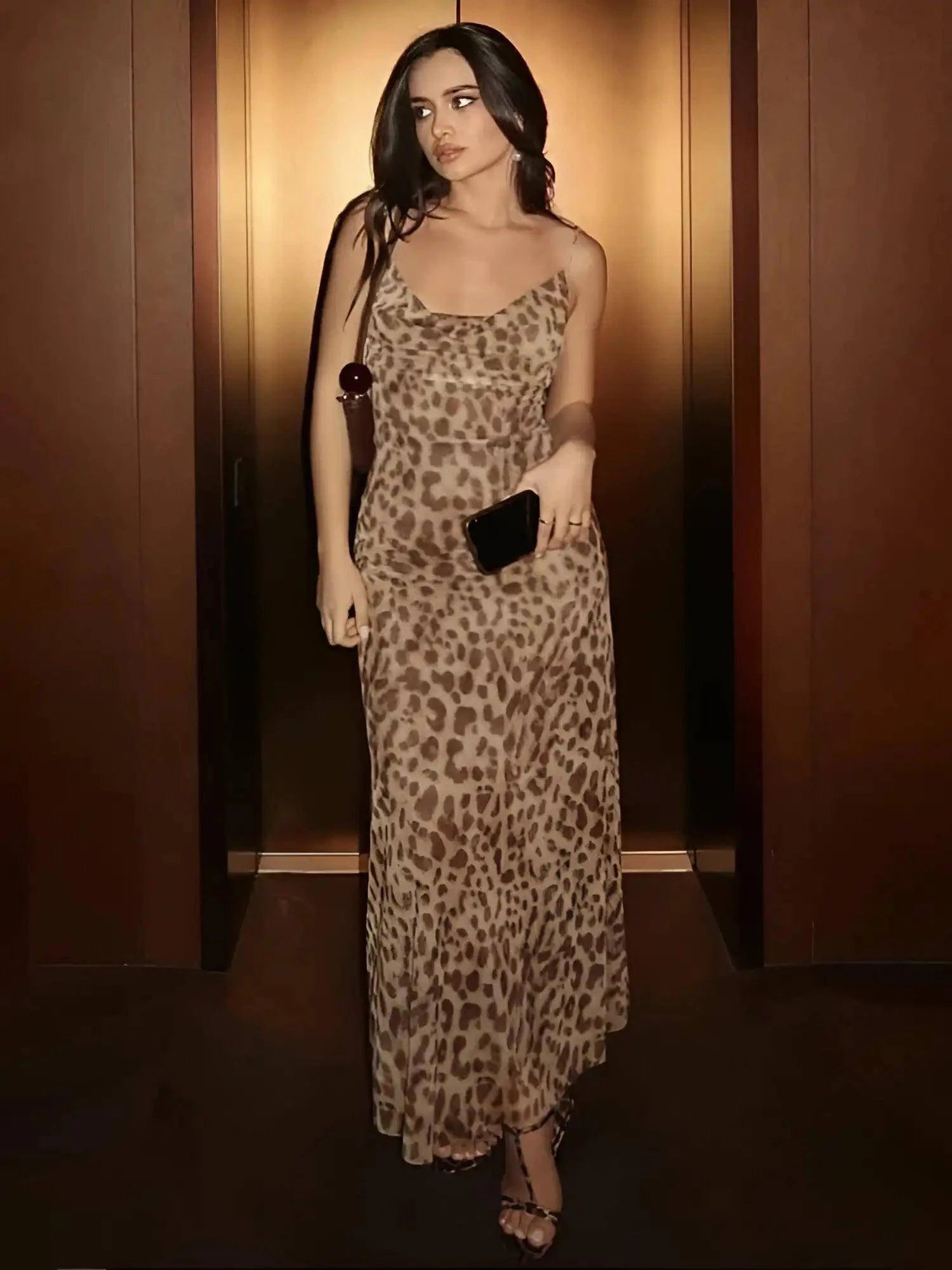Unleash Your Wild Side with the Eda Leopard Dress – Perfect for Any Occasion - Home Kartz