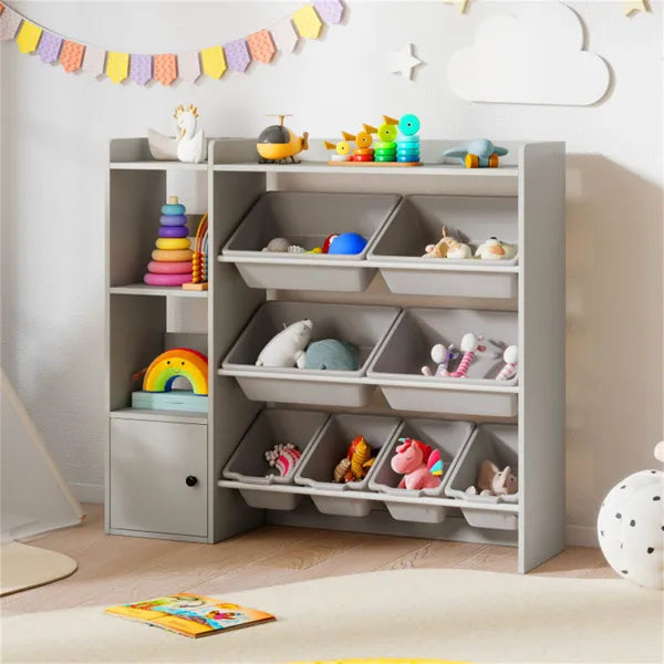 The Montessori System That Cleans Itself. A Tip-Proof, 3-in-1 Organizer Designed to Teach Your Child Independence (So You Don't Have To)