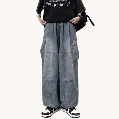 👖 Experience Ultimate Comfort with Elastic Waist Loose Parachute Pants 🌟 - Home Kartz