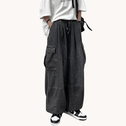 👖 Experience Ultimate Comfort with Elastic Waist Loose Parachute Pants 🌟 - Home Kartz