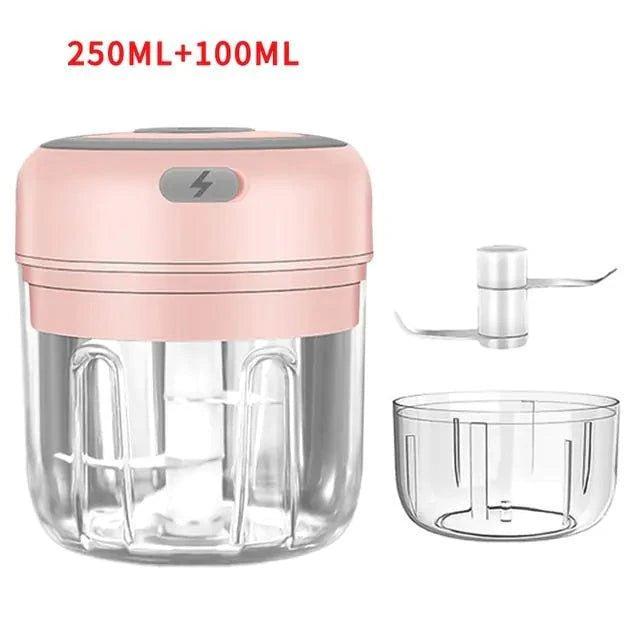 Mini Electric Food Chopper – Quick, Efficient & Safe | One-Touch Kitchen Powerhouse - Home Kartz