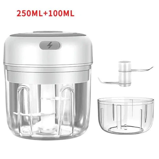 Mini Electric Food Chopper – Quick, Efficient & Safe | One-Touch Kitchen Powerhouse - Home Kartz