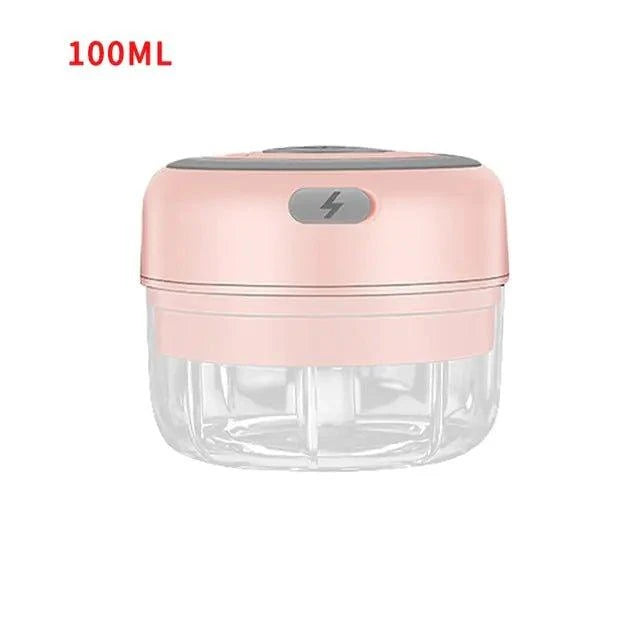 Mini Electric Food Chopper – Quick, Efficient & Safe | One-Touch Kitchen Powerhouse - Home Kartz