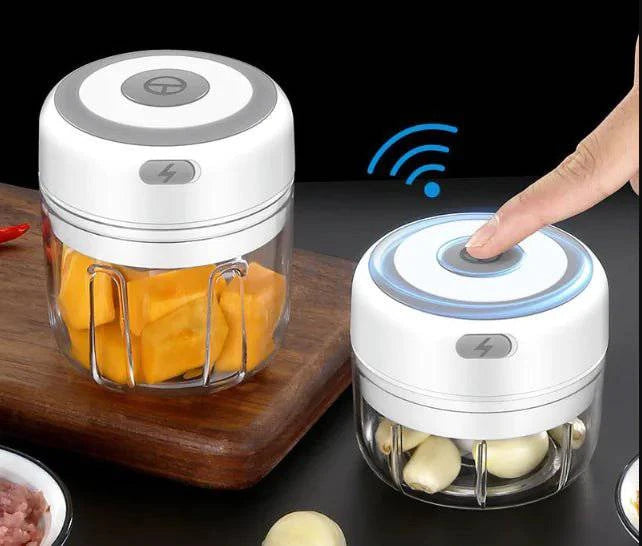 Mini Electric Food Chopper – Quick, Efficient & Safe | One-Touch Kitchen Powerhouse - Home Kartz