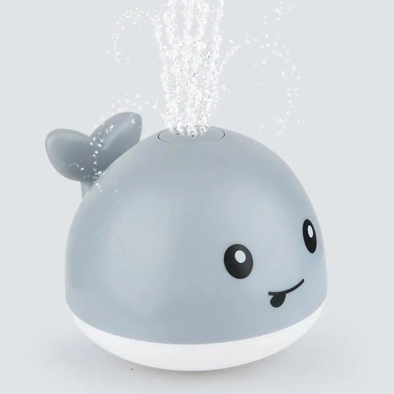 Spray Water Whale Toy | Interactive Bath Toy with Lights | Water Induction Whale for Kids - Home Kartz