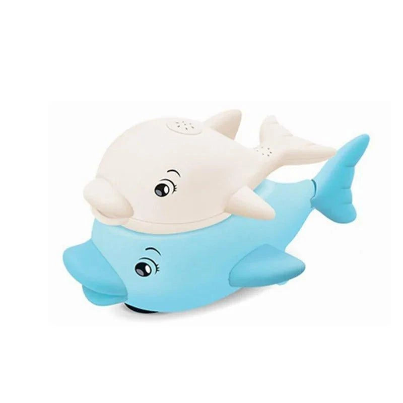 Spray Water Whale Toy | Interactive Bath Toy with Lights | Water Induction Whale for Kids - Home Kartz